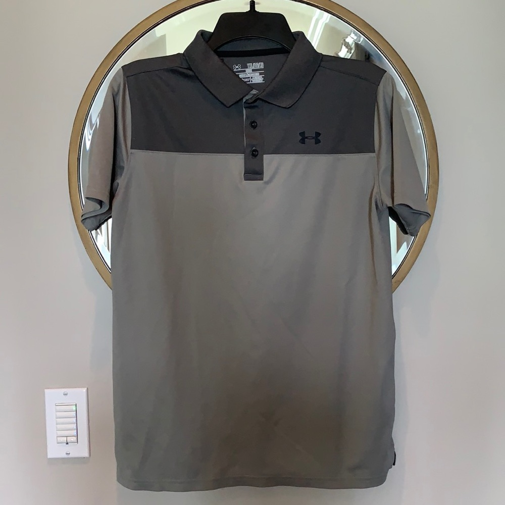 Boys UA golf shirt